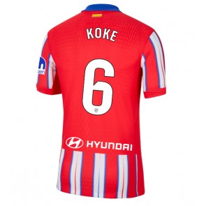 Atletico Madrid Koke #6 Domácí Dres 2024-25 Krátký Rukáv